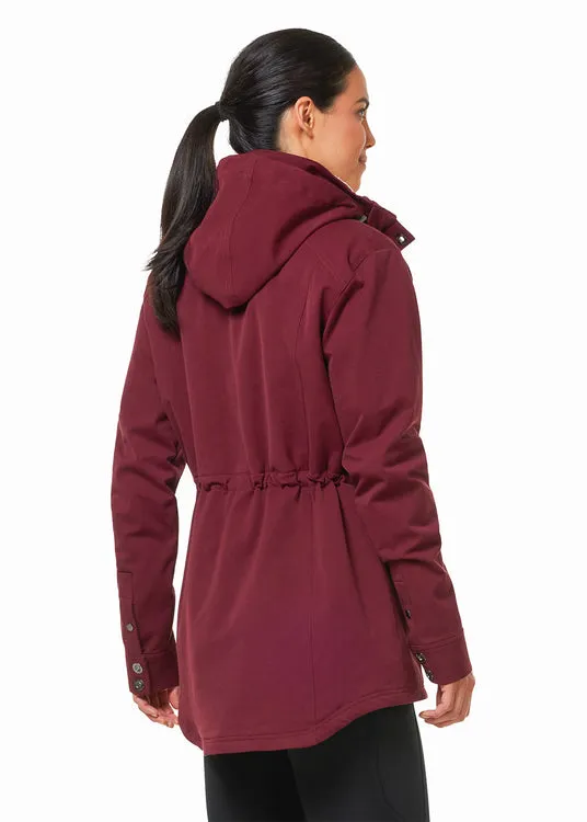 Winter Workhorse Barn Jacket - Sangria