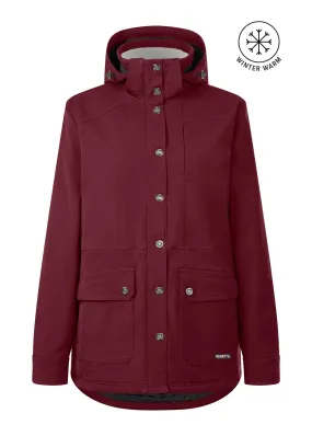 Winter Workhorse Barn Jacket - Sangria