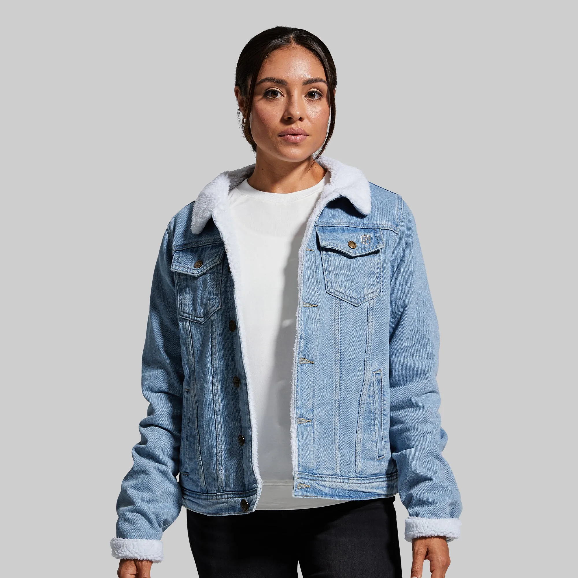 Women's Pioneer Jacket (Light Wash)