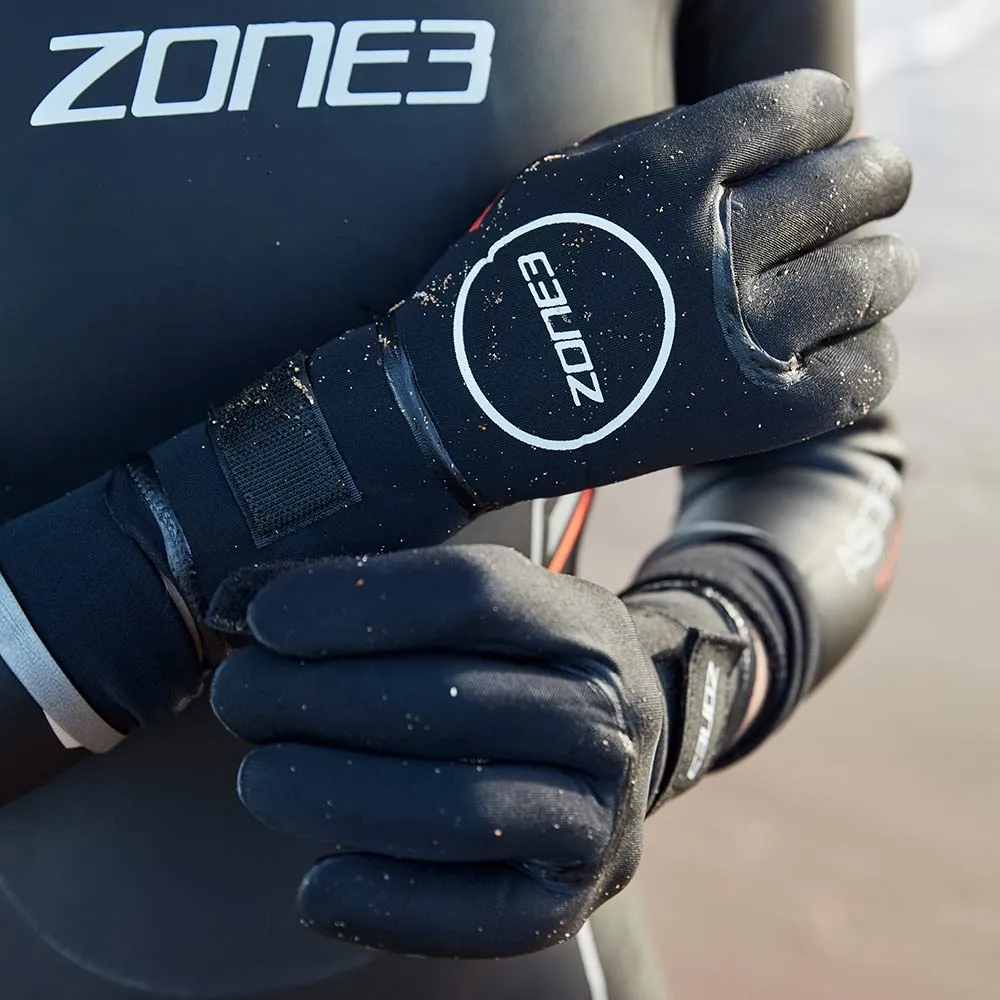 ZONE3 Neoprene Heat-Tech Warmth Swim Gloves (3.5mm)